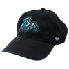 Spire City Ghost Hounds '47 Brand Black Adjustable Hat