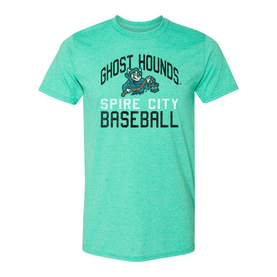 Spire City Ghost Hounds 108 Stitches Women's Mint Tee
