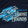 Spire City Ghost Hounds Nike Black 332 Dri-Fit Tee