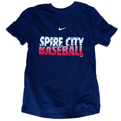 Spire City Ghost Hounds Nike Navy 4th of July Tee