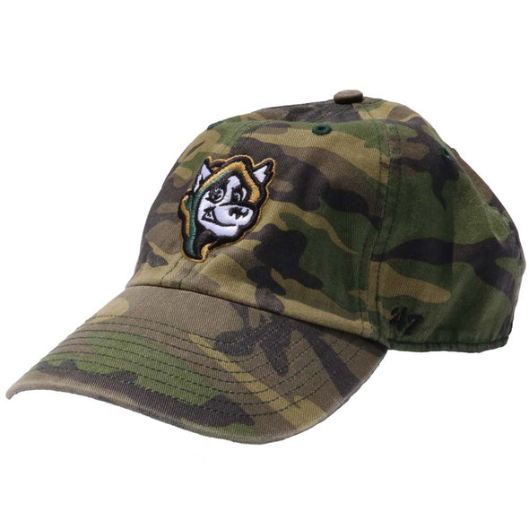 Spire City Ghost Hounds '47 Brand Camo Adjustable Hat