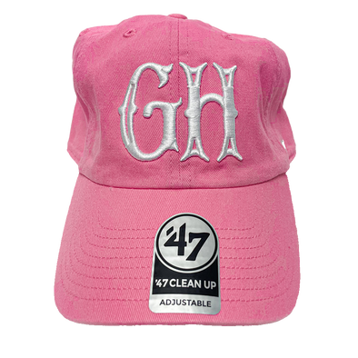 Spire City Ghost Hounds '47 Brand Pink GH Adjustable Hat