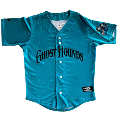 Spire City Ghost Hounds Teal Replica Jersey #23